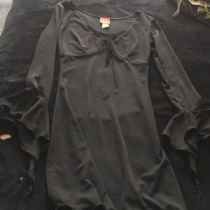 Red label Black mini dress